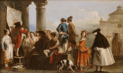 The Storyteller by Domenico Tiepolo